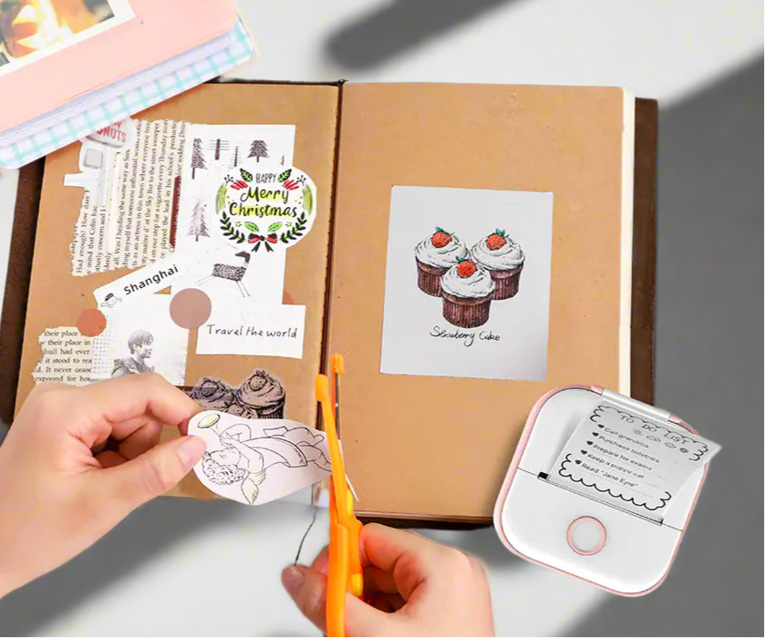 Pocket Thermal Label Printer — Ink-Free, 1-Second Prints