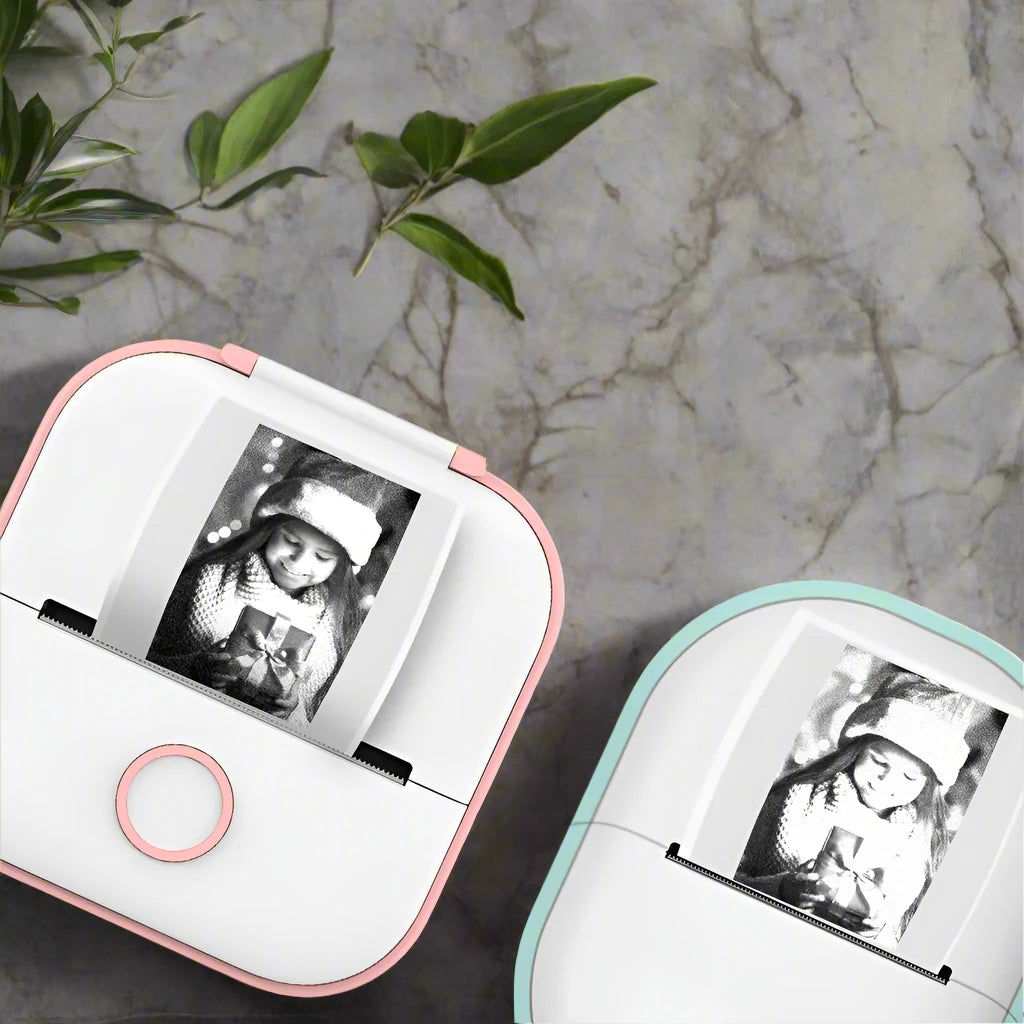 Pocket Thermal Label Printer — Ink-Free, 1-Second Prints